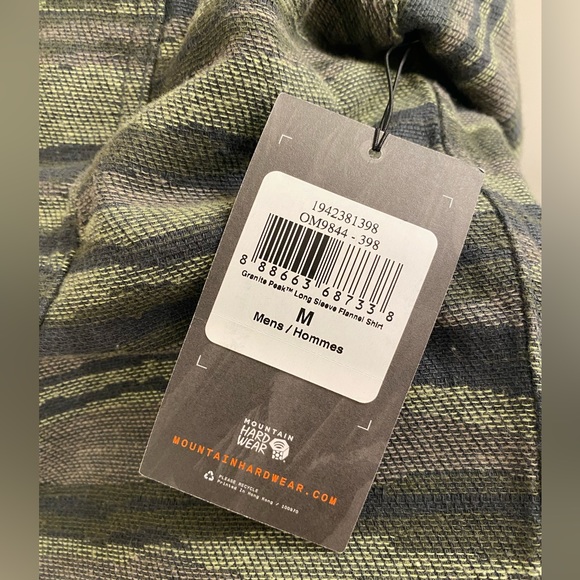 Men’s Mountain Hardwear Granite Peak Flannel - Picture 6 of 6